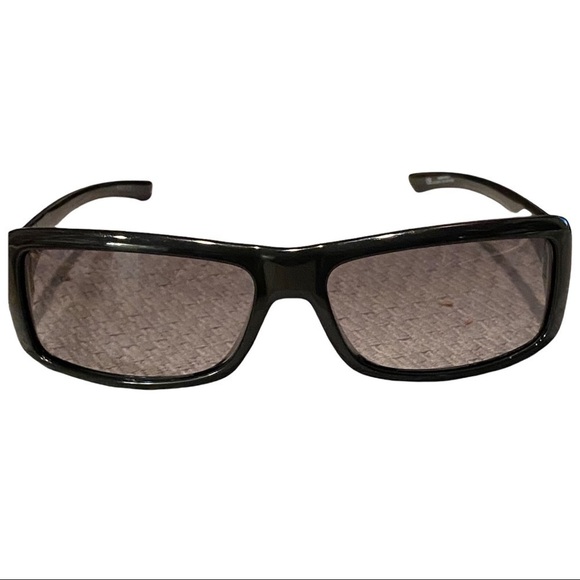 Gucci Vintage Black/Blue Lens Sunglasses #1453S G Authentic - Picture 1 of 7